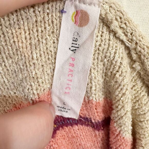 Anthropologie | Daily Practice “The Keep It Cool” Striped Sweater Dress “ - Picture 9 of 13